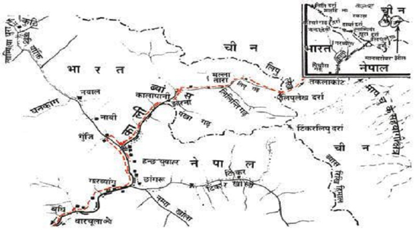 २०३ वर्षअघिको दस्ताबेज : कालापानी क्षेत्र नेपाललाई सरेन्डर गर्न अंग्रेज हाकिमलाई उनको सरकारको आदेश